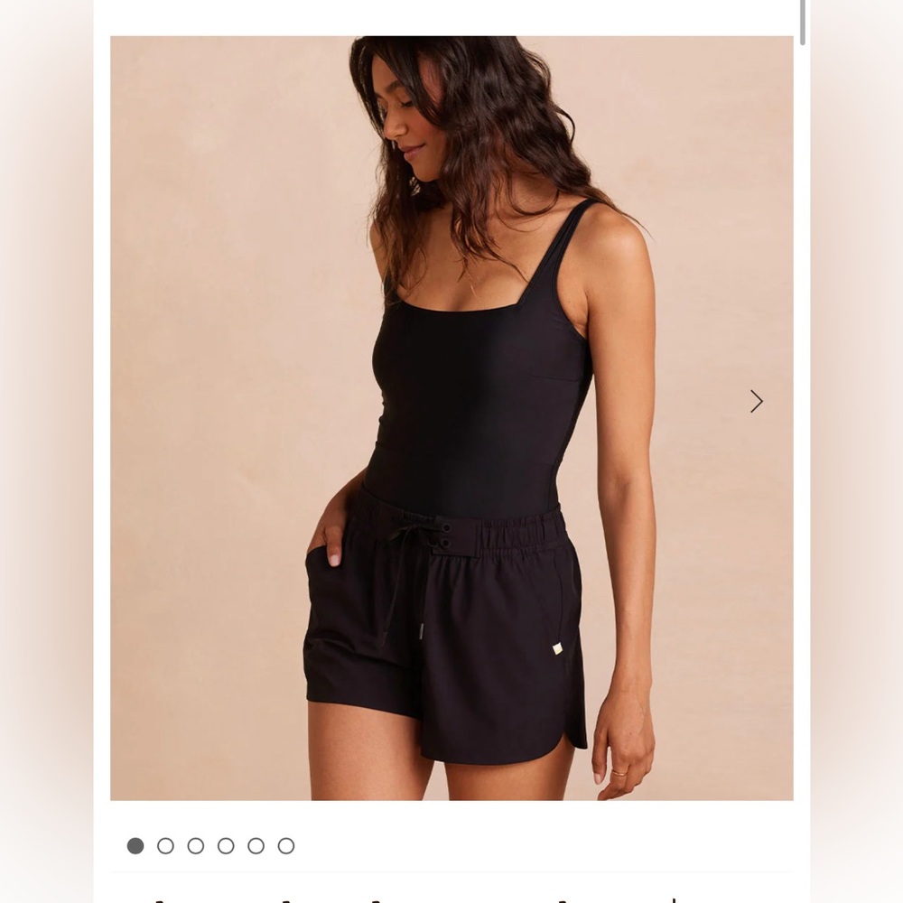 NWT Black SummerSalt High Tide Swim Shorts